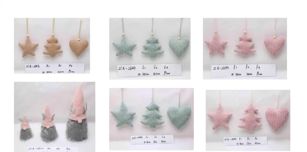 Best Selling Christmas Classic Fabric Christmas Glitter Christmas Tree Decoration Wholesale