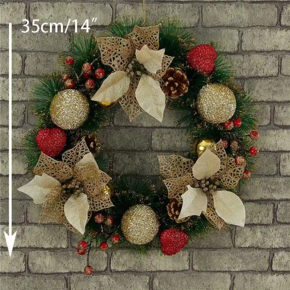 New Arrival Factory Price Christmas Garliands Wreath